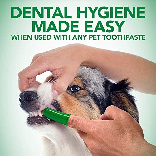 וטרינר של הטוב ביותר כלב מברשת שיניים / קל שיניים ניקוי עבור כלב שיניים טיפול | מושלם עבור כלבים